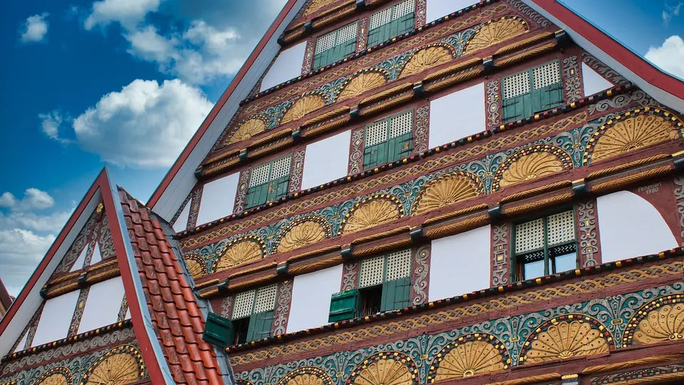 Historische Fassade in Bad Salzuflen