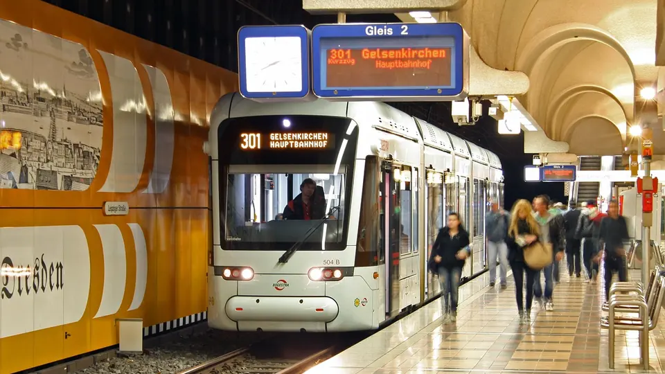 Stadtbahn in Bochum