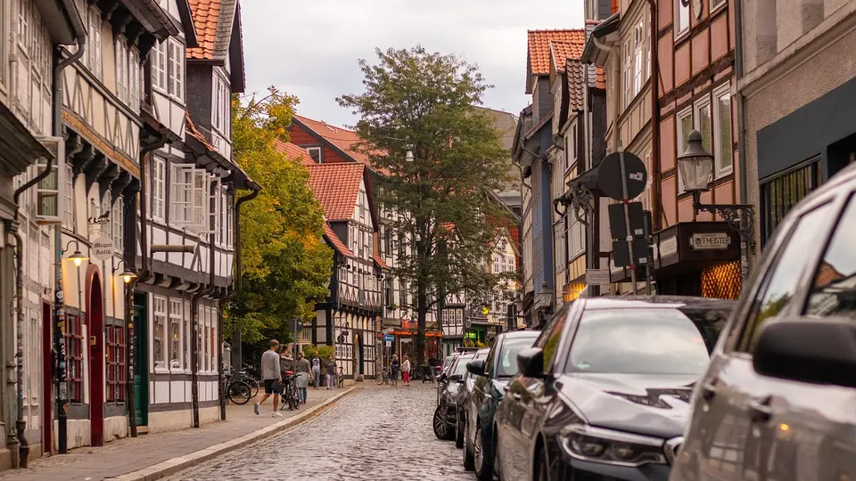 Altstadtgasse in Braunschweig