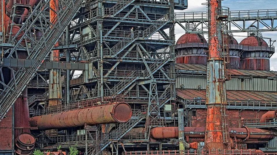 Landschaftspark in Duisburg