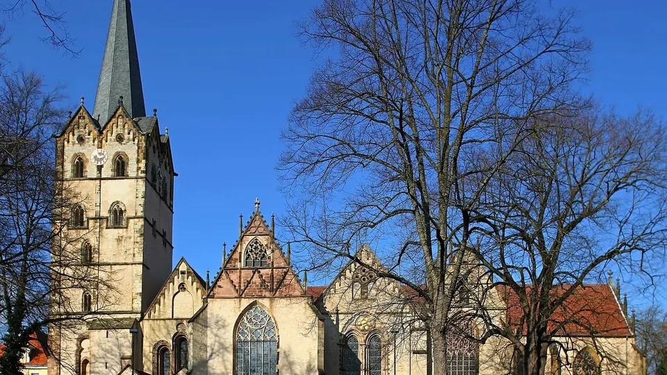 Kirche in der Herforder Innenstadt