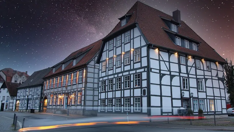 Historisches Fachwerkgebäude in Herford