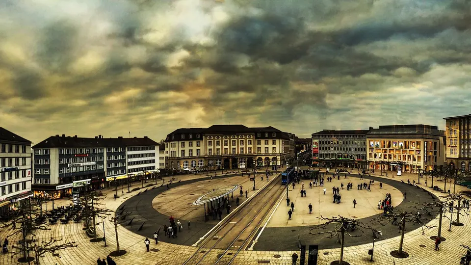 Stadtansicht in Kassel