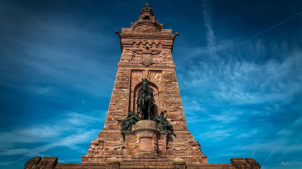 Kaiser-Wilhelm-Denkmal an der Porta Westfalica bei Minden