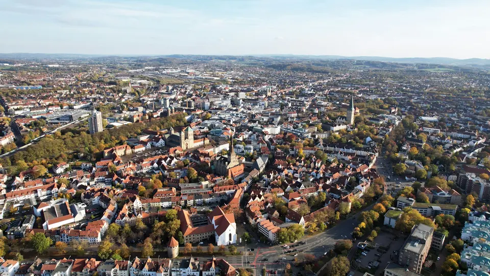 Blick über Osnabrück